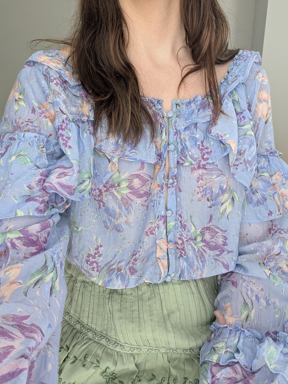 Loveshackfancy Floral Blouse